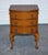 Vintage Art Deco Style Burr Walnut Side Table For Sale - Image 5 of 11