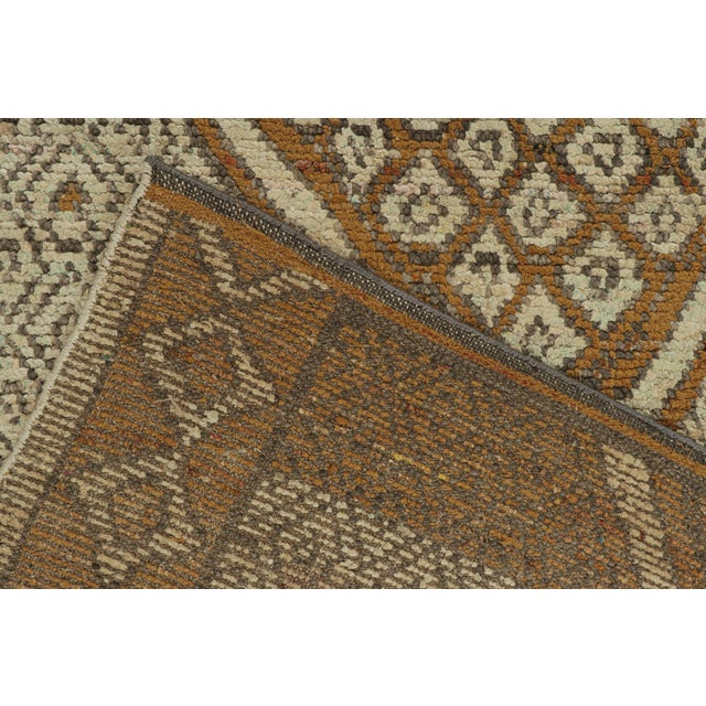 2010s Rug & Kilim’s Moroccan Style Rug in Rust With Beige and Gray ...