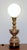 Vintage Asian Figural Brass Table Lamp With Milk Glass Globe Shade – Hollywood Regency Chinoiserie Lighting For Sale - Image 13 of 16