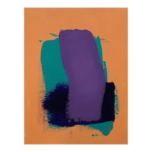 Abstract Colorfield Painting