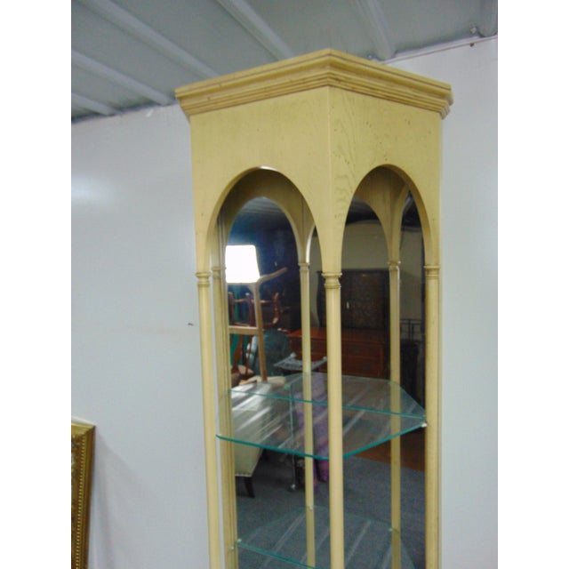 Italian Italian Style Open Curio Cabinet For Sale - Image 3 of 7