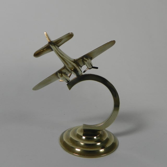 Brass Model of Mosquito Aircraft, 1960s For Sale - Image 10 of 11