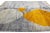 2020s Abstract Modern Moroccan Handmade Gray Wool Rug For Sale - Image 5 of 12