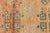 Transitional Khotan Patterned Wool Rug in Earthy Terracotta, Gold, and Sage For Sale - Image 4 of 13