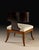 Neoclassical Ebony Accent Chair With Classical Figural Inlay For Sale - Image 4 of 4