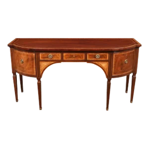 1980s Vintage Baker Mahogany Sideboard