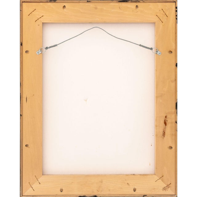 Paint Robert Dandarov Angel and Skeleton Mix Media, 1985 For Sale - Image 7 of 7