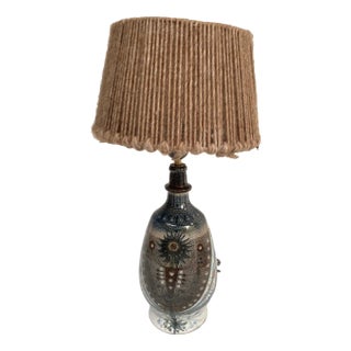 Vintage Ceramic Lamp, 1950 For Sale