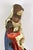 Antique Polychrome Virgin and Child Wall Sculpture, 1760 For Sale - Image 6 of 18