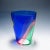 Blue Large Carnevale Vase by Vetreria Archimede Seguso Ca. 1980s For Sale - Image 8 of 12