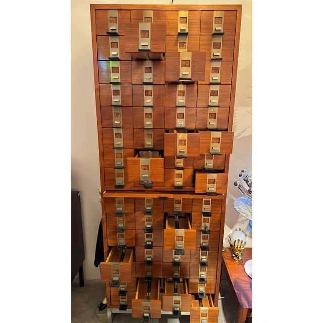 Metal Drawers Cabinet by De Coene and Knoll for De Coene, 1958 For Sale - Image 7 of 9