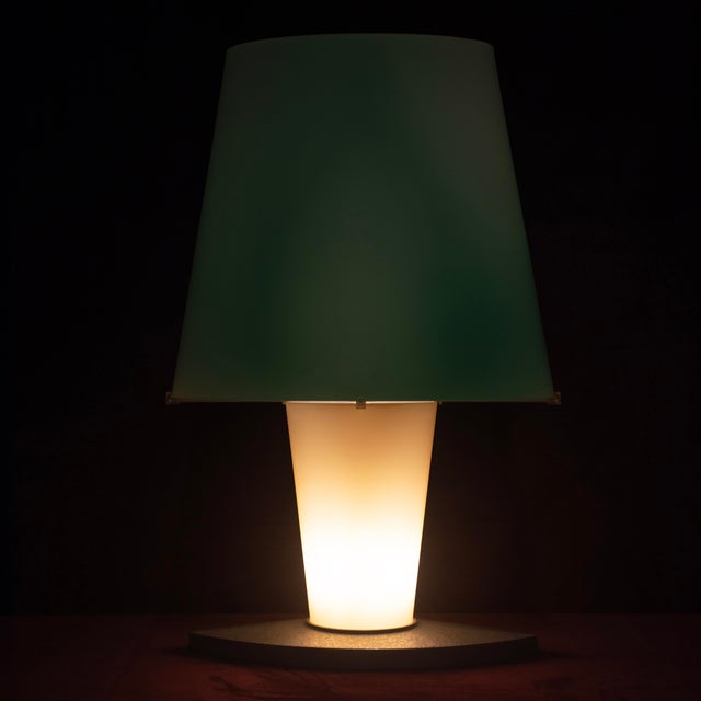 Italian Model 2850 Colored Glass Table Lamp by Daniela Puppa for Fontana Arte, 1991 For Sale - Image 15 of 18