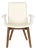 D27 Leather Chairs in Cream from Hülsta, Set of 4 For Sale