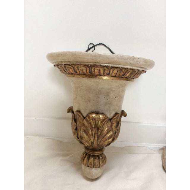 Early 19th Century Antique Italian Wall Brackets - A Pair For Sale - Image 5 of 9