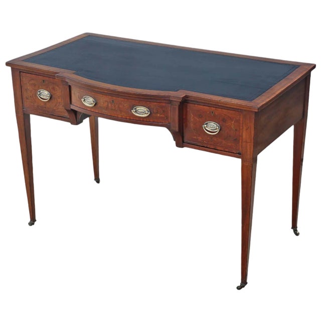 Antique Mahogany Writing Table, 19th Century For Sale
