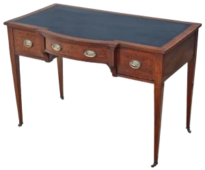 Antique Mahogany Writing Table, 19th Century