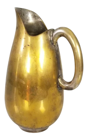 Vintage Designco Heavy Silver Plate Pitcher