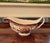 English Vintage Johnson Brothers Gravy Boat and Relish Underplate England 2-Pieces For Sale - Image 3 of 11