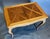 Late 19th century French gold giltwood and parquetry top table from a great estate in the Carlyle building, Manhattan