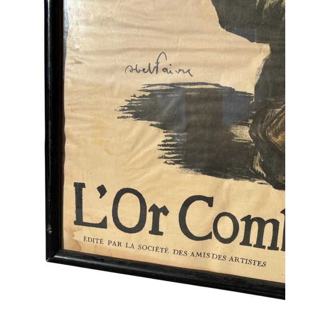 Early 20th Century Early 20th Century "Pour La France" French World War I Lithograph For Sale - Image 5 of 6