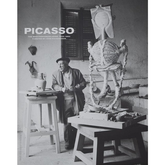 Paper Picasso et La Petite Fille Sautant À La Corde Poster after Pablo Picasso For Sale - Image 7 of 7