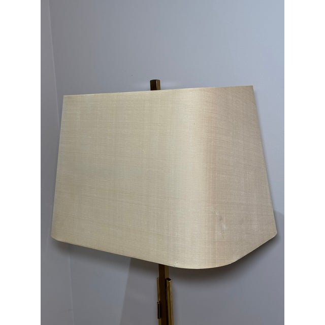 Brass Table and Floor Lamps, 1970s, Set of 3 For Sale - Image 13 of 15