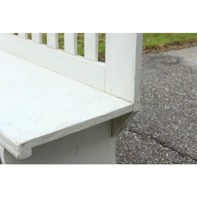 Antique Corner Bench, Czechoslovakia 1940s, Set of 2 For Sale - Image 4 of 13