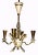 Vintage Bronze and Crystal Chandelier from DLG Gilbert Poillerat, 1940s For Sale - Image 18 of 18