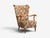 Swedish Modern, Wingback Lounge Chair, Birch, Fabric, Sweden, 1950s For Sale - Image 4 of 12