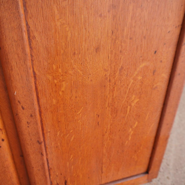 Oak and Steel Cabinet For Sale - Image 17 of 18