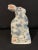 Blue Hand Made English Rabbit Figure From Rye Pottery For Sale - Image 8 of 9