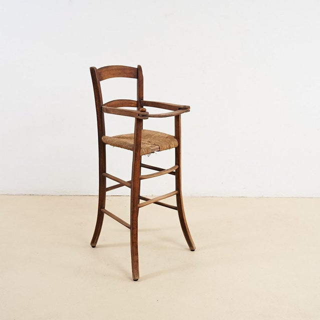 Vintage Children's High Chair For Sale - Image 6 of 6