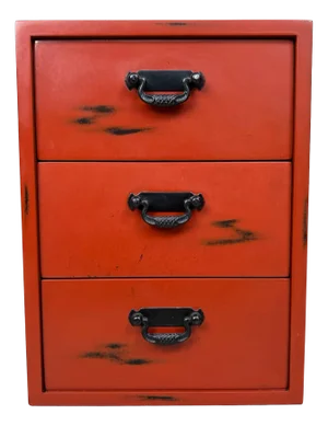 Small Negoro-Nuri Chest of Drawers, 1970s