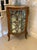 Mid 19th Century Antique French Kingwood Serpentine Corner Display Cabinet with Marble Top and Ormolu Mounts, 1860 For Sale - Image 5 of 12