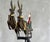 Vintage Folk Art Santa Sleigh Balancing Toy, 1950s For Sale - Image 11 of 16