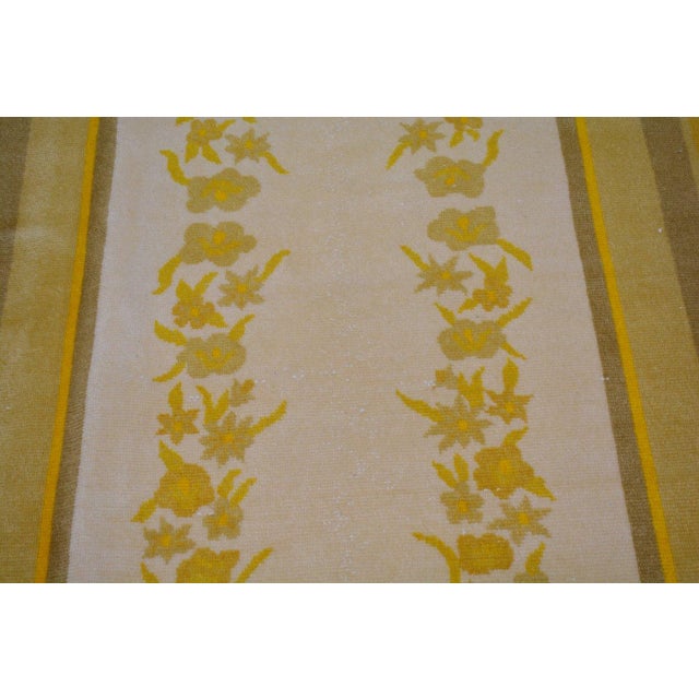 Traditional Vintage Spanish Savonnerie Knotted Wool Rug, 8'5''x12'3'' For Sale - Image 3 of 6