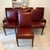 Set of 8 Artistic Frame Dining Chairs With Moore & Giles Leather For Sale - Image 9 of 9
