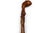 Early 20th Century Antique Folk Art Carved Walking Stick Whistle Cane For Sale - Image 17 of 18