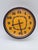 Space Age Style Wall Clock with Orange Dial from Hanson, Ireland, 1970s-1980s For Sale - Image 10 of 11