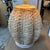 Beige Coastal Woven Rattan Table Lamp For Sale - Image 8 of 12