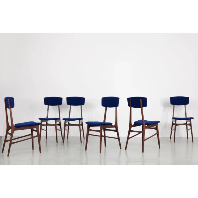 Dining Chairs by Pompeo Fumagalli-Mariano Comese, 1950s, Set of 6 For Sale - Image 13 of 18