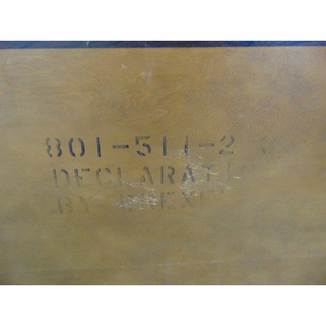 Drexel Drexel Declaration Mid Century Walnut Single Size Headboard For Sale - Image 4 of 5