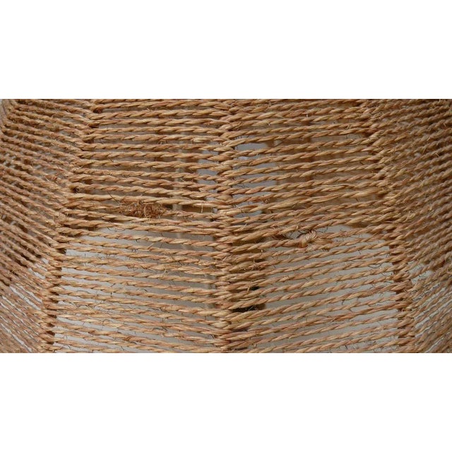 Austrian Brass, Wood & Cord Table Lamp with Crow's Foot, 1950s For Sale - Image 10 of 18