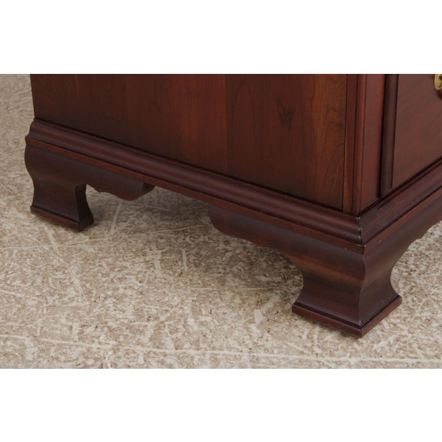 Pennsylvania House Cherry Bedroom Armoire Cabinet For Sale - Image 10 of 15