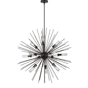 Sean Lavin By Visual Comfort Studio Hilo Large Outdoor Chandelier in Oil Rubbed Bronze