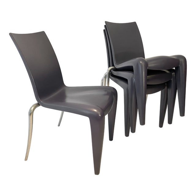 Louis20 Chairs by Starck for Vitra, Set of 4 For Sale