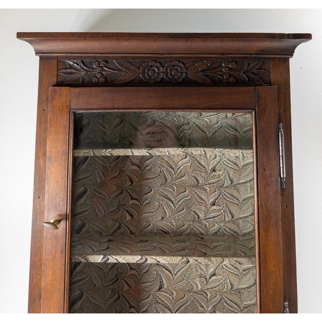 19th Century French Country Provincial Display or Spice Cabinet For Sale - Image 9 of 12
