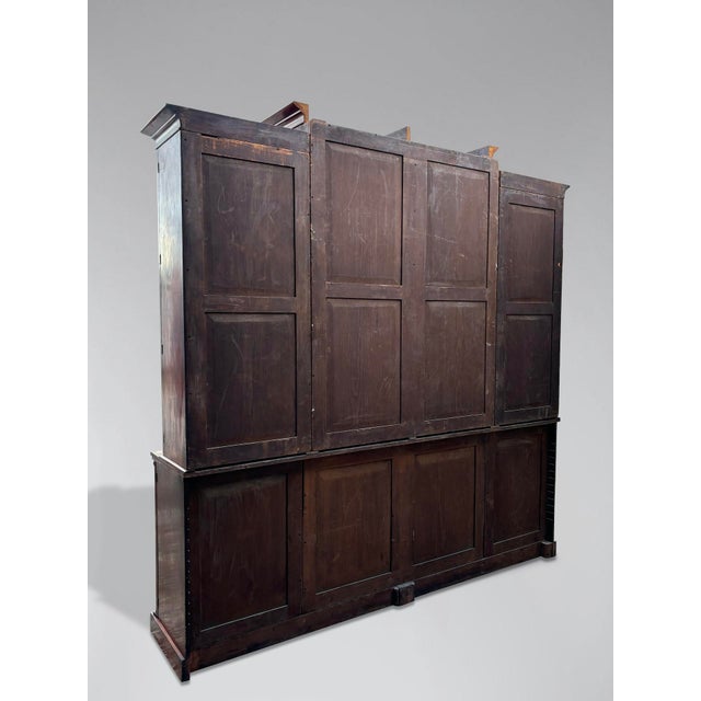 William IV Mahogany Library Bookcase, 1840s For Sale - Image 4 of 14