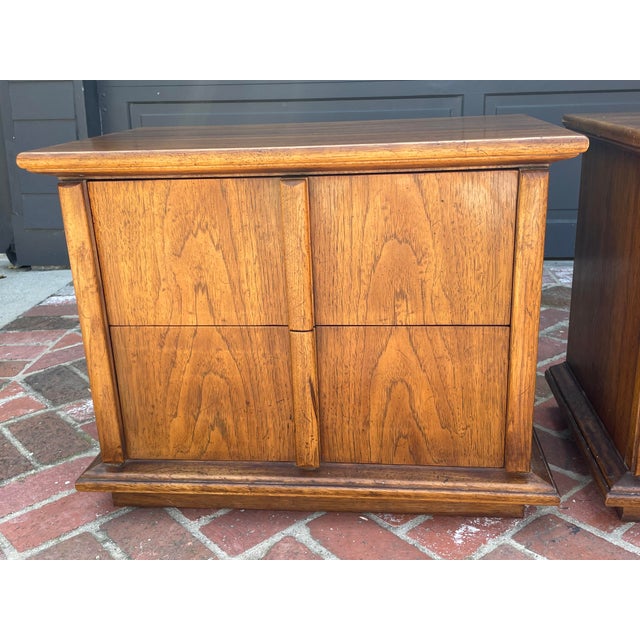 MCM Nightstands by Henredon a Pair Chairish