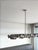 Brutalist Linear Chandelier in Pewter, England, 2011 For Sale - Image 3 of 10